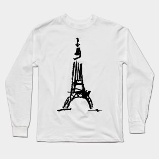 Eiffel Tower SKETCH Long Sleeve T-Shirt